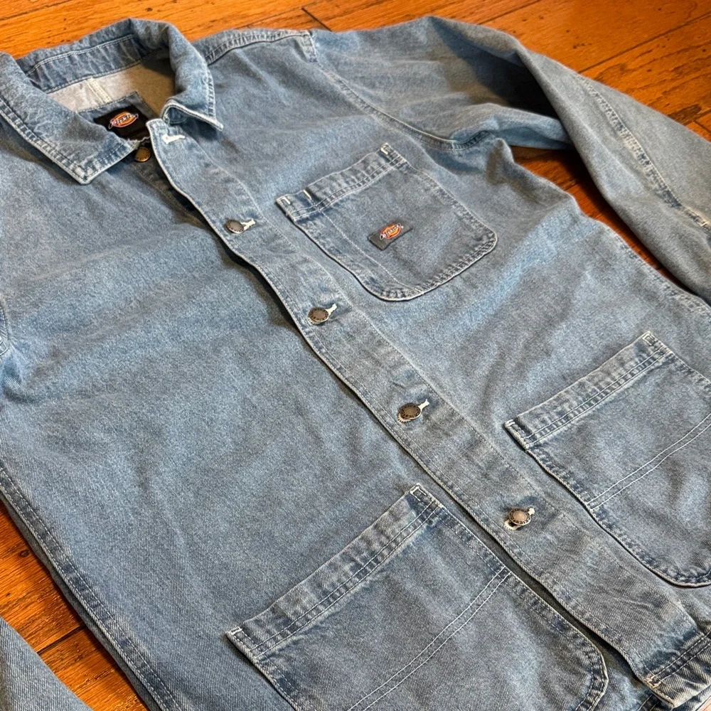 Dickies Men's Denim Chore Jacket - Picture 4 of 10